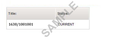 Sample Report