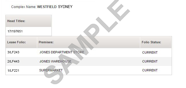 Sample Report